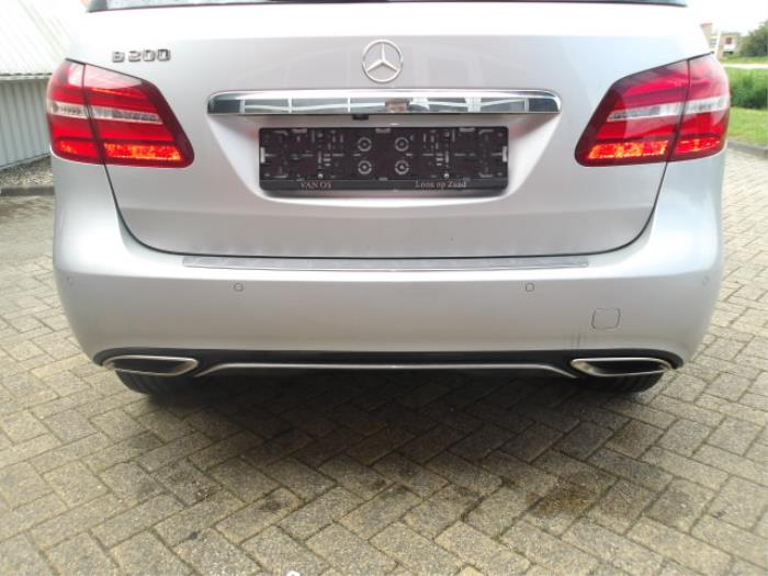 Mercedes B 1.6 B-200 BlueEFFICIENCY Turbo 16V Sloopvoertuig (2018, Grijs)