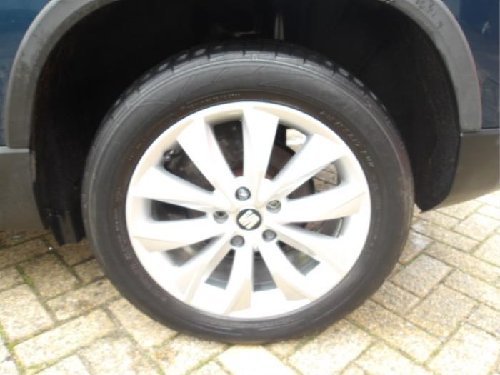 Seat Ateca 1.0 TSI 12V Sloopvoertuig (2017, Blauw)