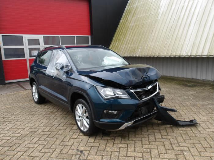 Seat Ateca 1.0 TSI 12V Sloopvoertuig (2017, Blauw)