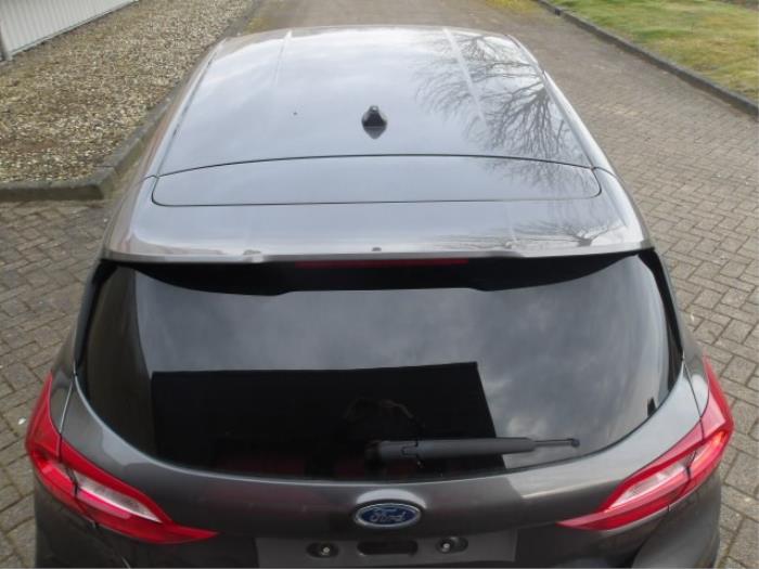 Ford Fiesta 7 1.0 EcoBoost 12V 100 Sloopvoertuig (2018, Metallic, Zilvergrijs)