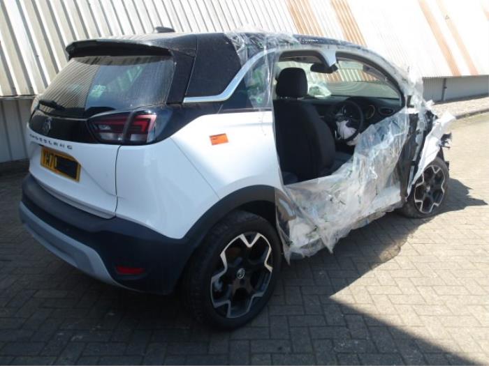 Opel Crossland X/Crossland 1.2 Turbo 12V Sloopvoertuig (2021, Wit, Zwart)