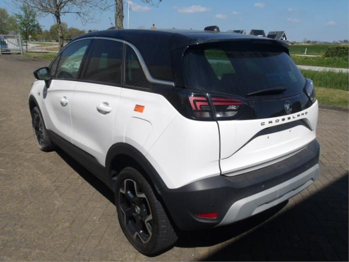 Opel Crossland X/Crossland 1.2 Turbo 12V Sloopvoertuig (2021, Wit, Zwart)