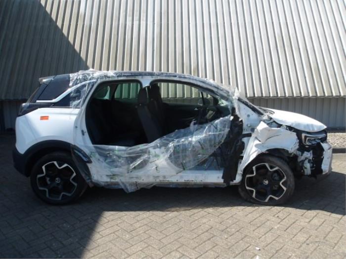 Opel Crossland X/Crossland 1.2 Turbo 12V Sloopvoertuig (2021, Wit, Zwart)
