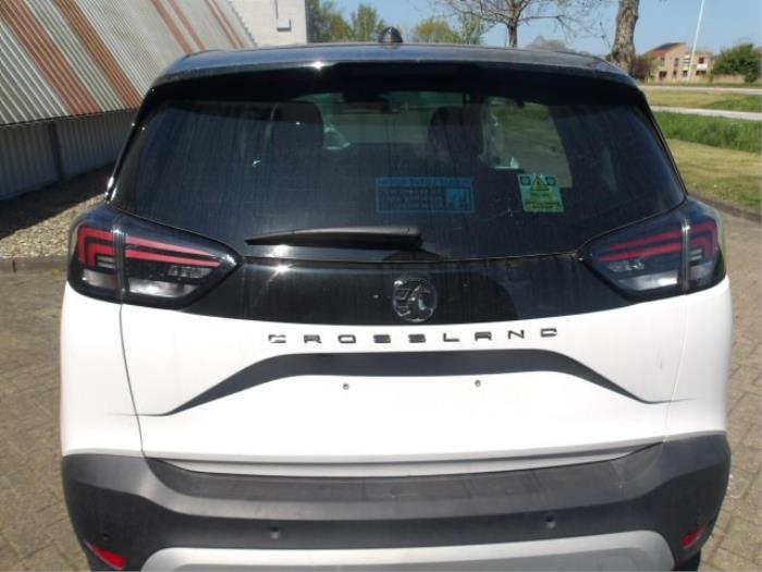 Opel Crossland X/Crossland 1.2 Turbo 12V Sloopvoertuig (2021, Wit, Zwart)