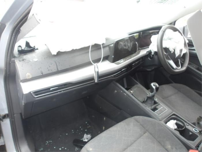 Volkswagen Golf VIII 1.5 TSI BlueMotion 16V Sloopvoertuig (2020, Zilvergrijs)