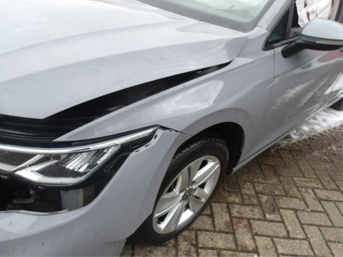 Volkswagen Golf VIII 1.5 TSI BlueMotion 16V Sloopvoertuig (2020, Zilvergrijs)