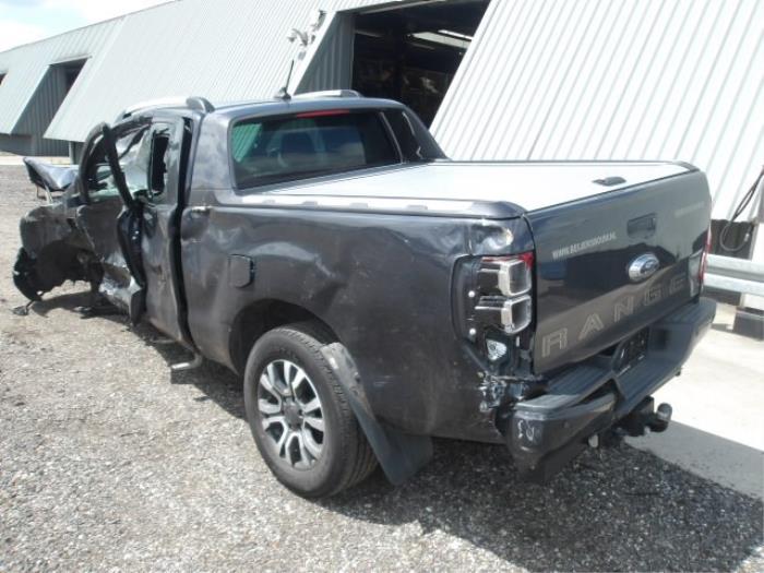 Ford Ranger 2.0 EcoBlue 16V 4x4 Sloopvoertuig (2020, Metallic, Zilvergrijs, Grijs)