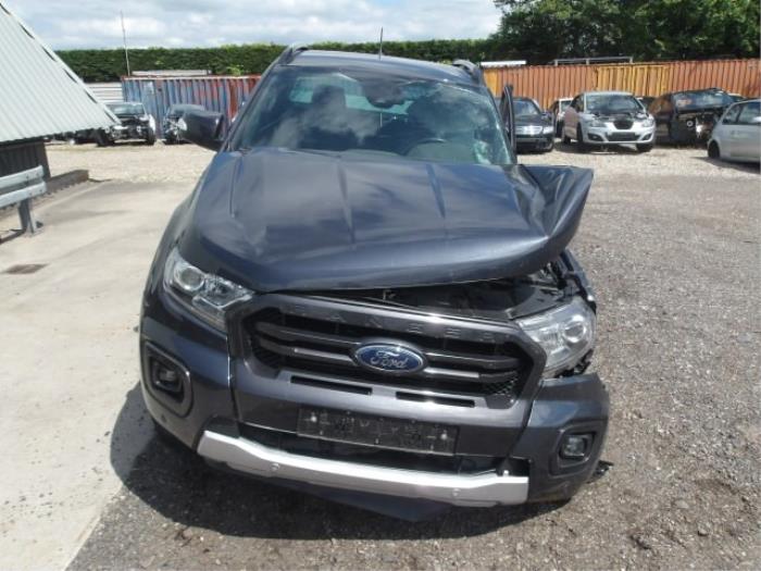 Ford Ranger 2.0 EcoBlue 16V 4x4 Sloopvoertuig (2020, Metallic, Zilvergrijs, Grijs)