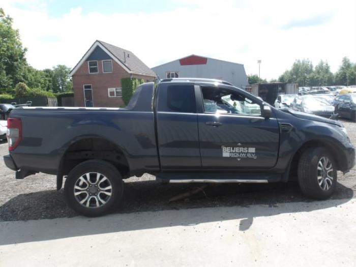 Ford Ranger 2.0 EcoBlue 16V 4x4 Sloopvoertuig (2020, Metallic, Zilvergrijs, Grijs)