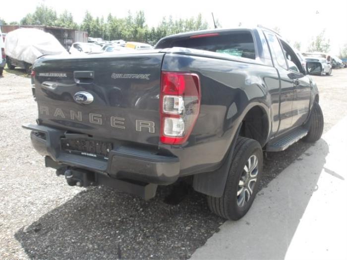 Ford Ranger 2.0 EcoBlue 16V 4x4 Sloopvoertuig (2020, Metallic, Zilvergrijs, Grijs)