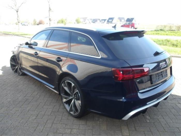 Audi RS 6 Avant 4.0 V8 TFSI 32V Sloopvoertuig (2015, Blauw)