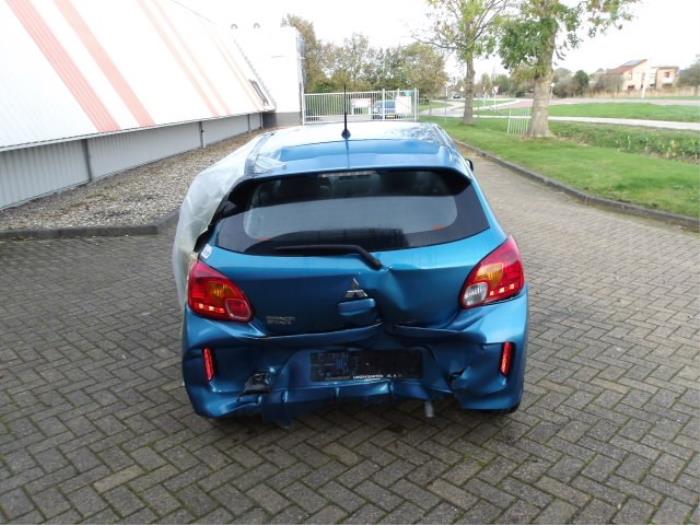 Mitsubishi Space Star 1.2 12V Sloopvoertuig (2021, Metallic, Blauw)