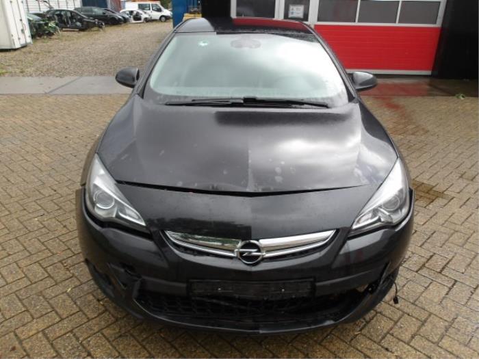 Opel Astra J GTC 1.4 Turbo 16V ecoFLEX 140 Sloopvoertuig (2012, Metallic, Zwart)