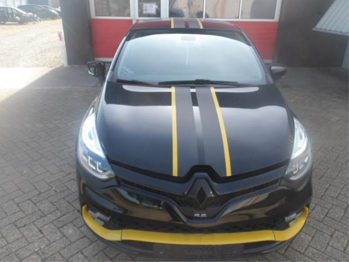 Renault Clio IV 1.6 Turbo 16V RS 200 EDC Sloopvoertuig (2016, Metallic, Zwart, Geel, Grijs)