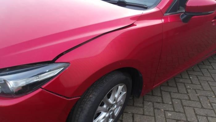 Mazda 3 2.0 SkyActiv-G 120 16V Sloopvoertuig (2017, Rood)
