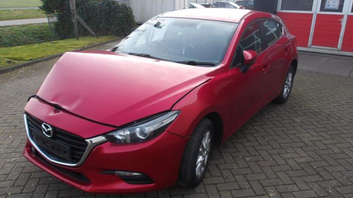 Mazda 3 2.0 SkyActiv-G 120 16V Sloopvoertuig (2017, Rood)