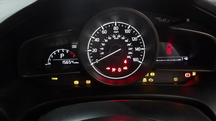 Mazda 3 2.0 SkyActiv-G 120 16V Sloopvoertuig (2017, Rood)