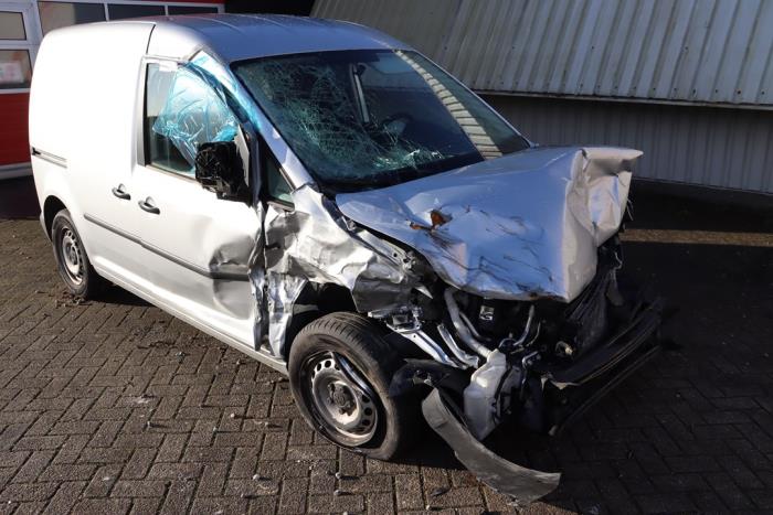 Volkswagen Caddy III 1.6 TDI 16V Sloopvoertuig (2015, Metallic, Zilvergrijs, Zilver)