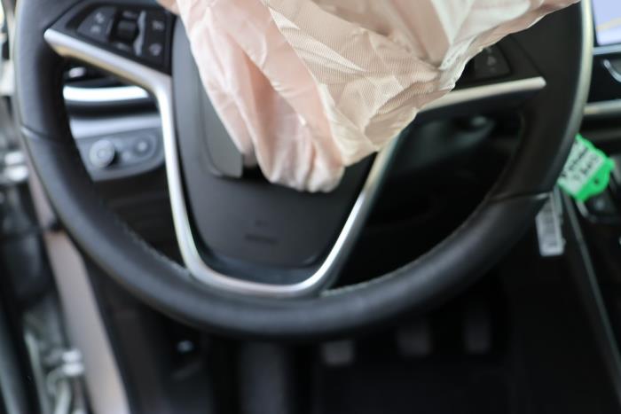 Opel Mokka/Mokka X X 1.4 Turbo 16V 4x2 Sloopvoertuig (2017, Grijs)