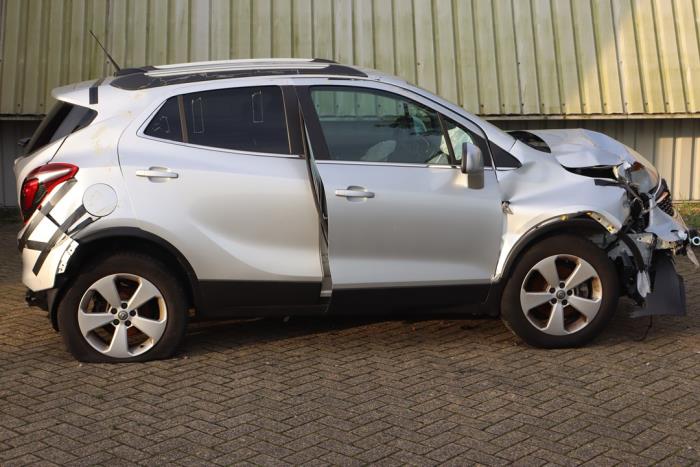 Opel Mokka/Mokka X X 1.4 Turbo 16V 4x2 Sloopvoertuig (2017, Grijs)