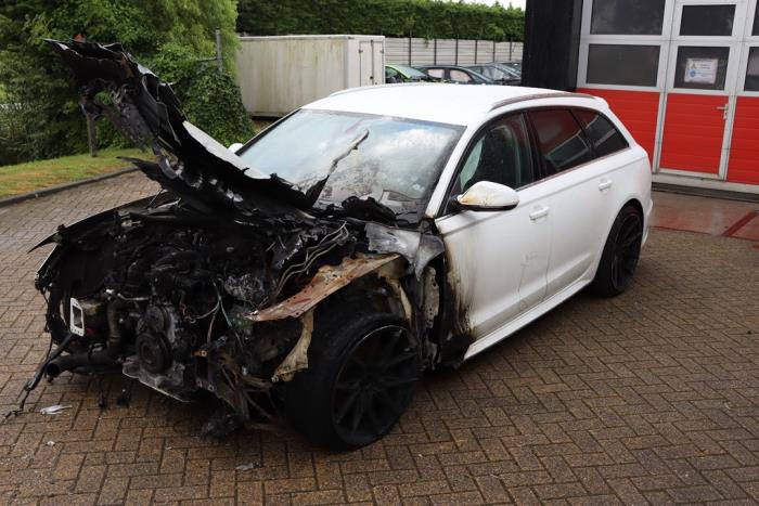 Audi A6 Avant 3.0 TDI V6 24V Quattro Sloopvoertuig (2018, Wit)