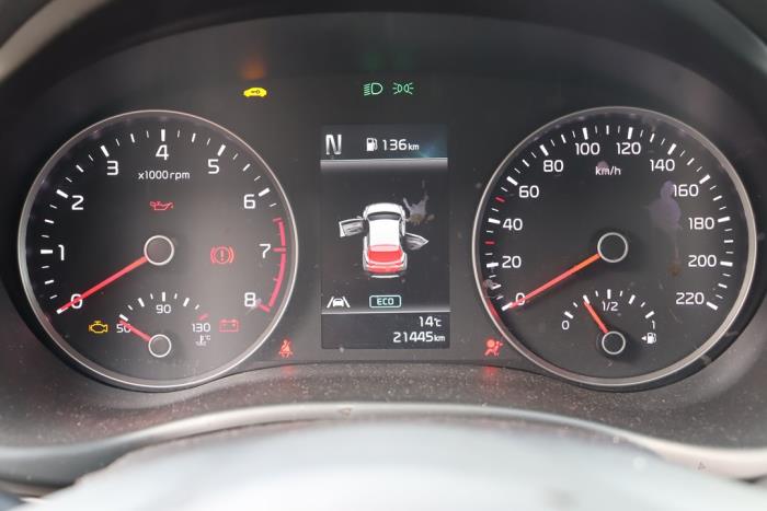 Kia Stonic 1.0i T-GDi 12V Eco-Dynamics+ Sloopvoertuig (2023, Zwart)