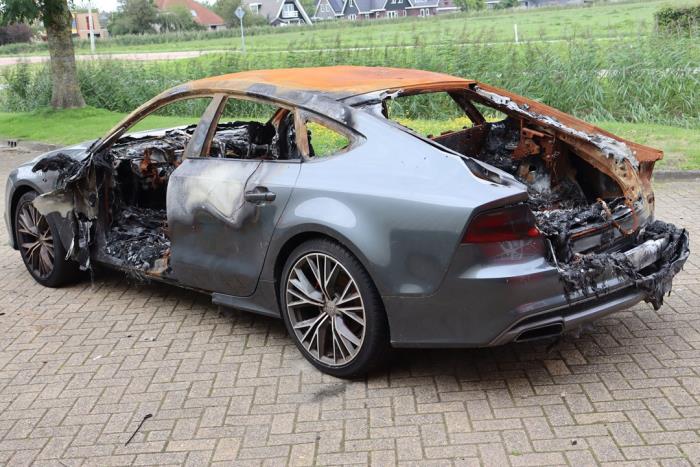 Audi A7 Sportback 1.8 TFSI 16V Sloopvoertuig (2016, Metallic, Zilvergrijs)