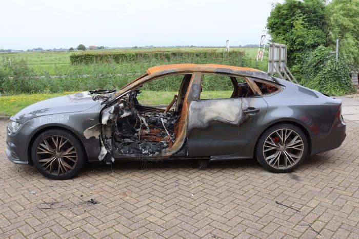 Audi A7 Sportback 1.8 TFSI 16V Sloopvoertuig (2016, Metallic, Zilvergrijs)