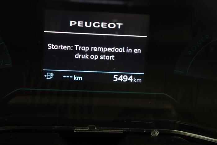 Peugeot 208 II e-208 50 kWh Sloopvoertuig (2023, Wit)
