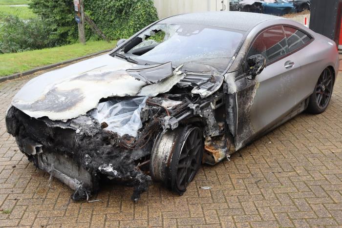 Mercedes S AMG 5.5 S-63 AMG V8 32V Biturbo 4-Matic Sloopvoertuig (2016, Grijs)