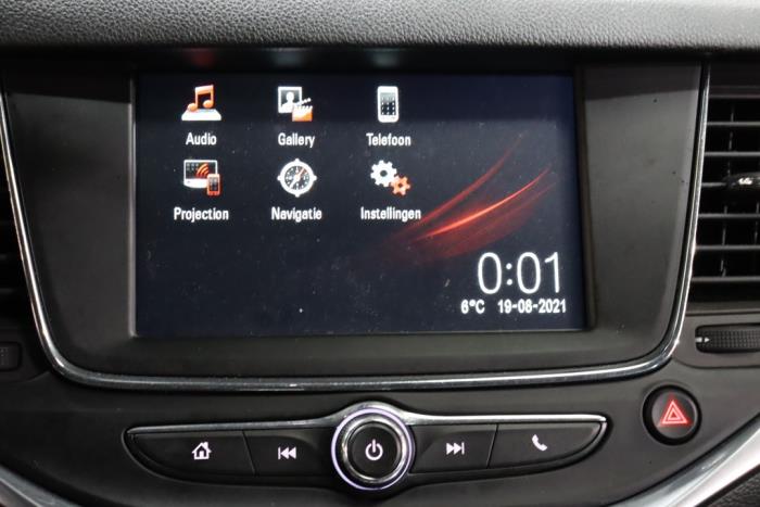 Opel Astra K 1.2 Turbo 12V Sloopvoertuig (2021, Grijs)