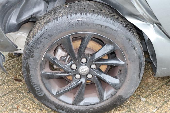 Opel Astra K 1.2 Turbo 12V Sloopvoertuig (2021, Grijs)