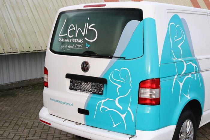 Volkswagen Transporter/Caravelle T5 2.0 TDI DRF Sloopvoertuig (2014, Wit)