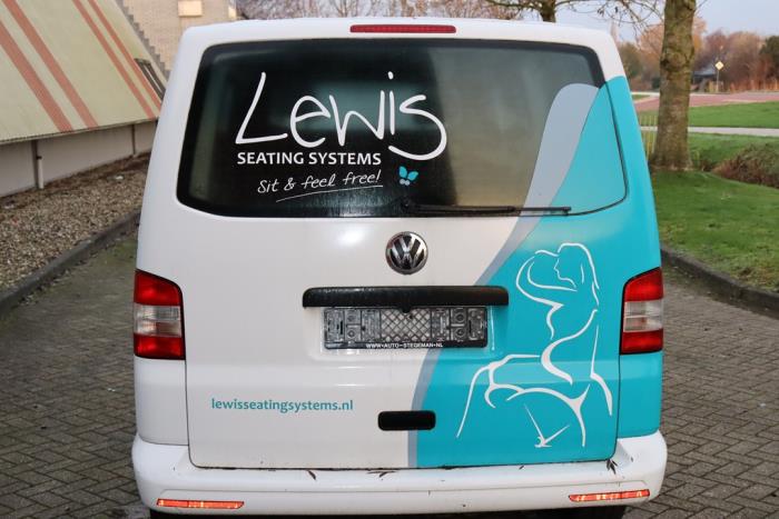 Volkswagen Transporter/Caravelle T5 2.0 TDI DRF Sloopvoertuig (2014, Wit)