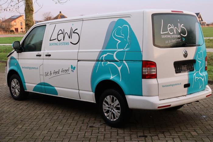 Volkswagen Transporter/Caravelle T5 2.0 TDI DRF Sloopvoertuig (2014, Wit)