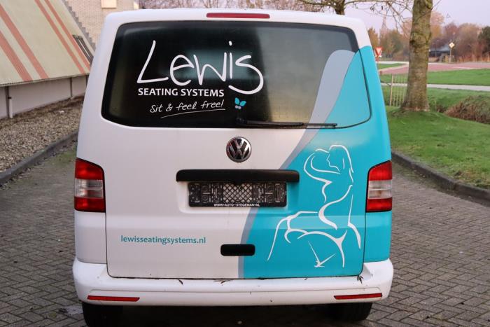 Volkswagen Transporter/Caravelle T5 2.0 TDI DRF Sloopvoertuig (2014, Wit)