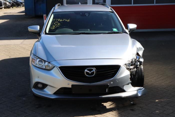 Mazda 6 SportBreak 2.2 SkyActiv-D 150 16V Sloopvoertuig (2016, Zilvergrijs)