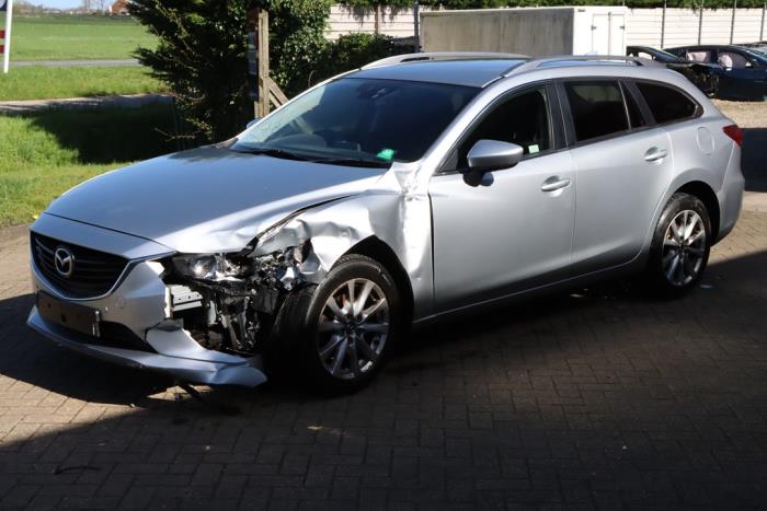 Mazda 6 SportBreak 2.2 SkyActiv-D 150 16V Sloopvoertuig (2016, Zilvergrijs)