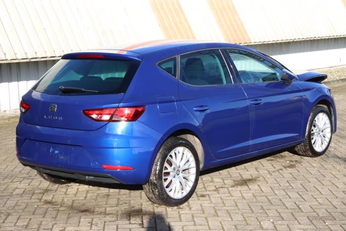 Seat Leon 1.0 TSI 12V Sloopvoertuig (2020, Metallic, Blauw)