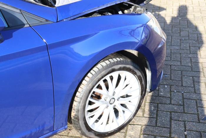 Seat Leon 1.0 TSI 12V Sloopvoertuig (2020, Metallic, Blauw)