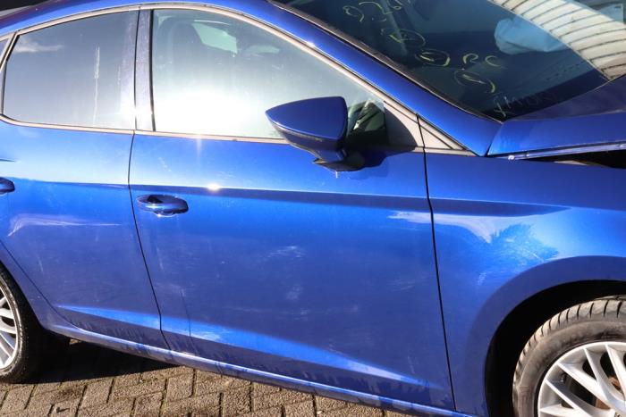 Seat Leon 1.0 TSI 12V Sloopvoertuig (2020, Metallic, Blauw)