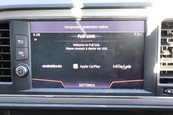 Seat Leon 1.0 TSI 12V Sloopvoertuig (2020, Metallic, Blauw)