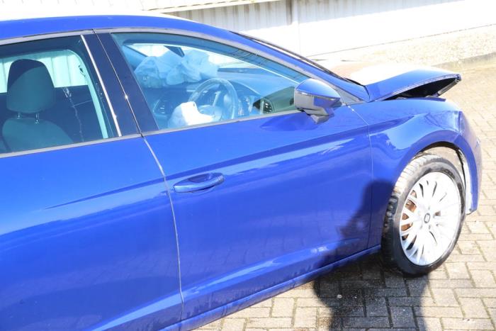 Seat Leon 1.0 TSI 12V Sloopvoertuig (2020, Metallic, Blauw)