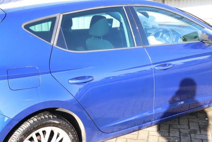 Seat Leon 1.0 TSI 12V Sloopvoertuig (2020, Metallic, Blauw)