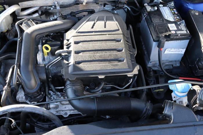 Seat Leon 1.0 TSI 12V Sloopvoertuig (2020, Metallic, Blauw)