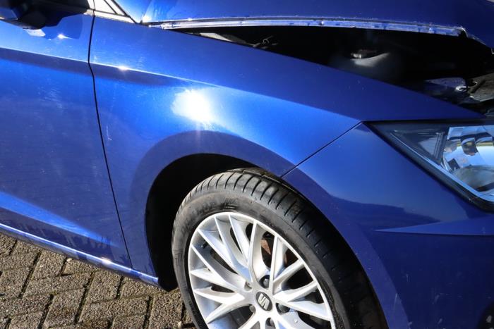 Seat Leon 1.0 TSI 12V Sloopvoertuig (2020, Metallic, Blauw)