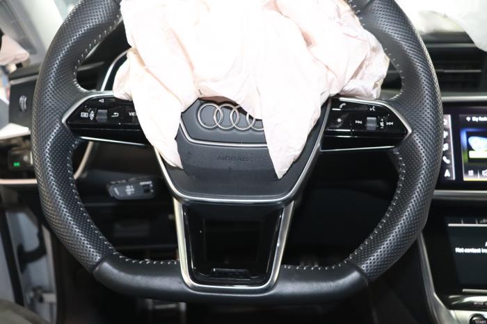 Audi A7 Sportback 2.0 16V 50 TFSI E Quattro Sloopvoertuig (2020, Metallic, Zilvergrijs)