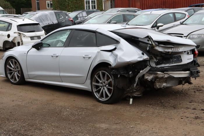Audi A7 Sportback 2.0 16V 50 TFSI E Quattro Sloopvoertuig (2020, Metallic, Zilvergrijs)