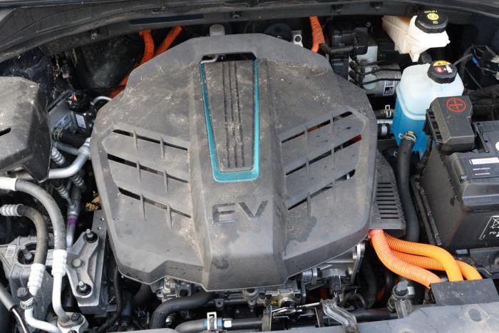 Kia Niro I E-Niro 64 kWh Sloopvoertuig (2020, Blauw)