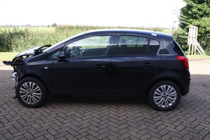 Opel Corsa D 1.2 16V LPG Sloopvoertuig (2014, Zwart)